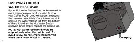 12-Cup Programmable Coffeemaker with Hot Water System, Black/Stainless D553