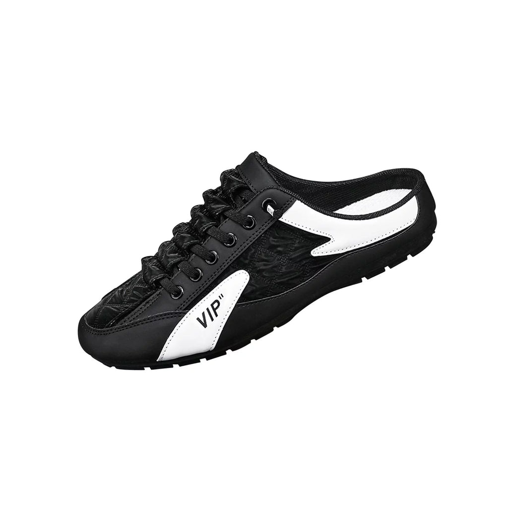 Men Slip-on Mule Sneakers Lightweight Casual Loafers R549798