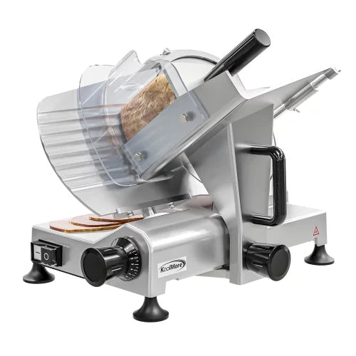 Commercial Deli Meat Slicer with 10" Carbon Steel Blade, Adjustable Thickness G34284