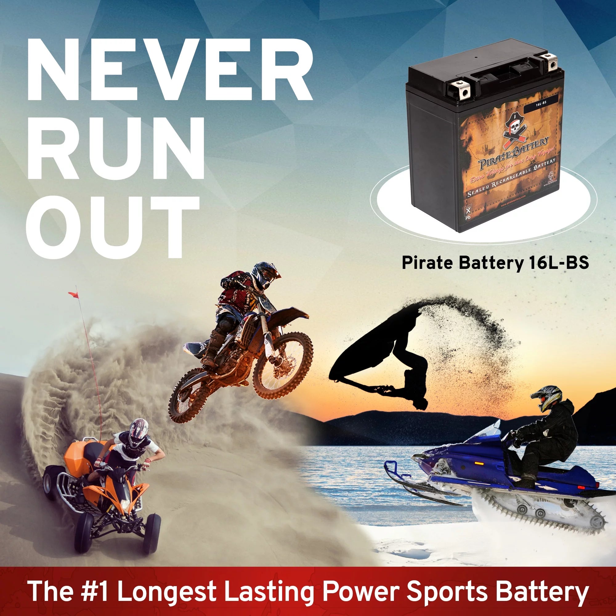 ATV Battery 12 Volt 14 Ah 230 CCA E9759