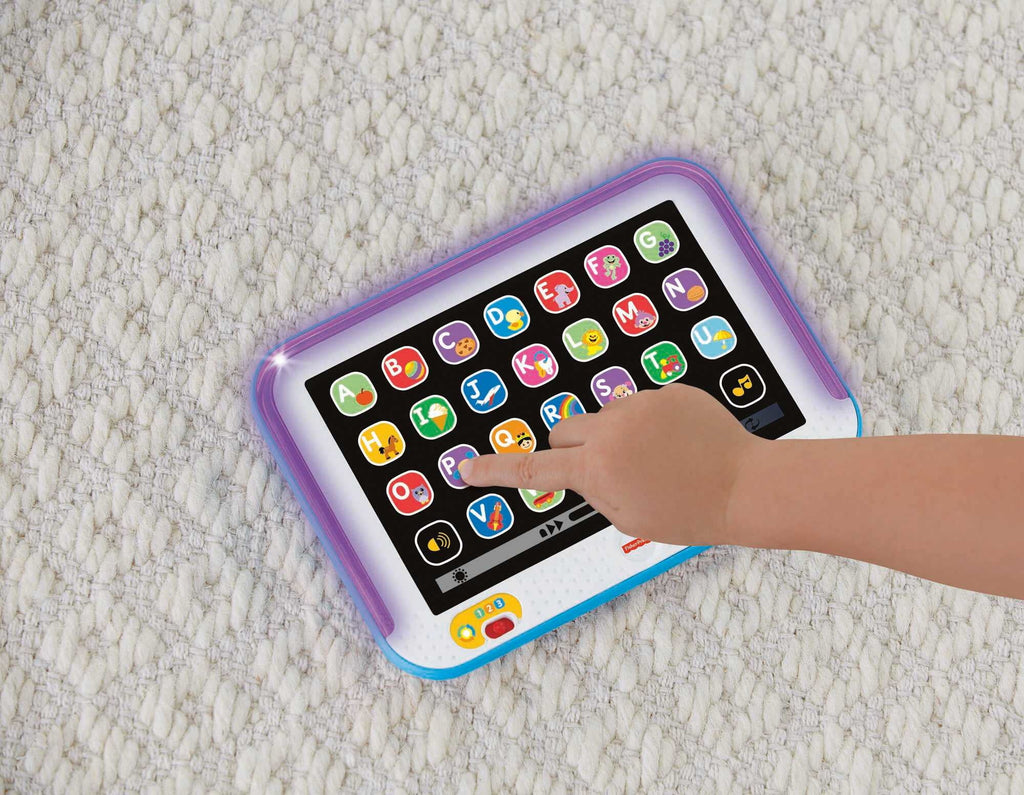 Pretend Tablet Learning Toy with Lights and Music for Baby and Toddler Q1842