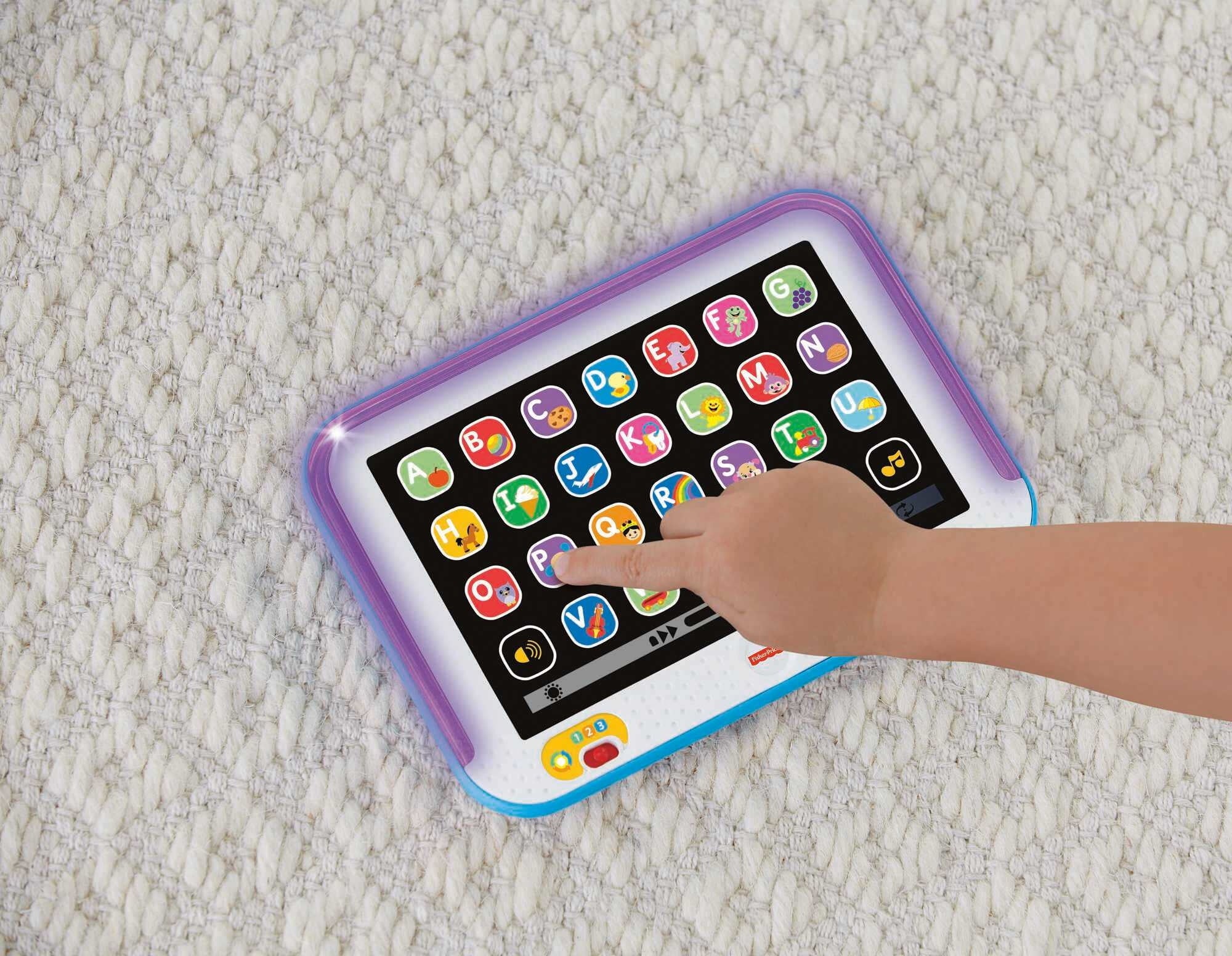 Pretend Tablet Learning Toy with Lights and Music for Baby and Toddler Q1842