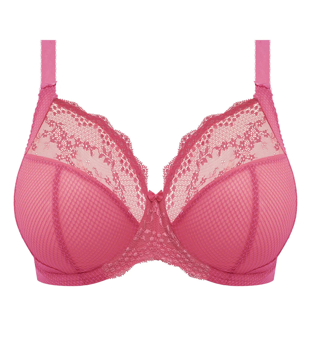 Plunge Underwire Bra with Stretch Lace M6533