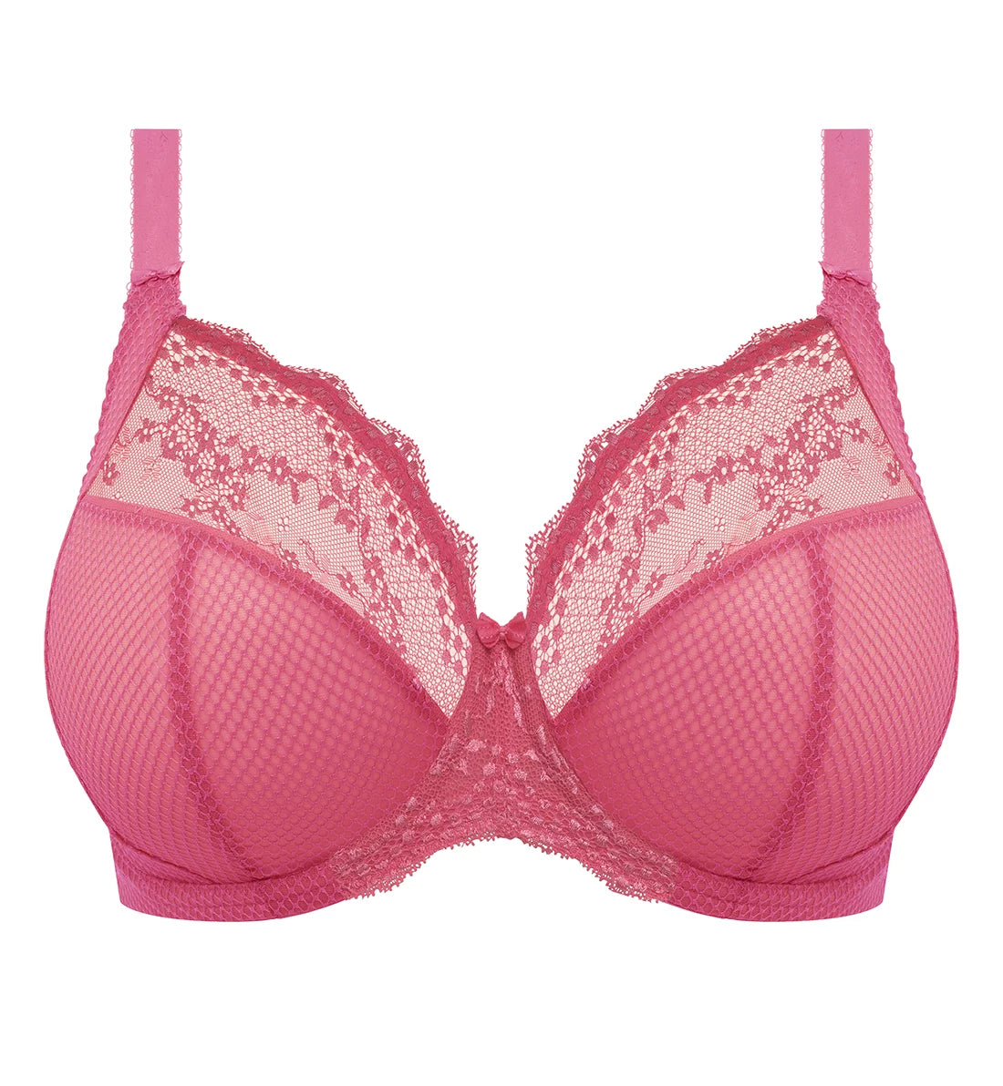 Plunge Underwire Bra with Stretch Lace M6533
