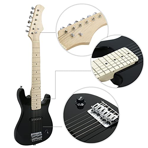 Beginner Electric Guitar with 5W Amp and Accessories Pack D1542