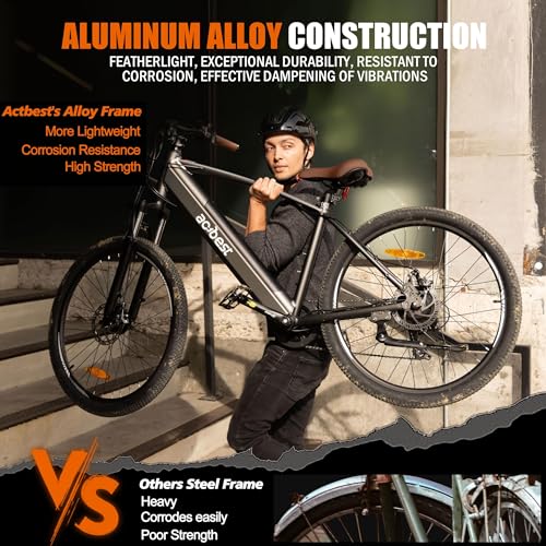 Electric Bike for Adults - 1000W Brushless Motor, Removable Battery, 7-Speed Commuter Z1037