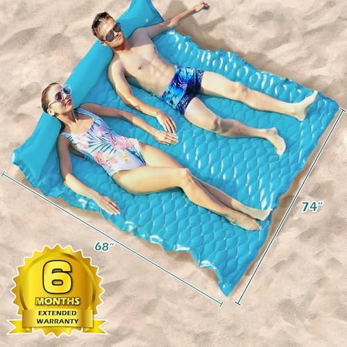 Giant Inflatable Floating Water Mat for Pool Lake Beach H3699