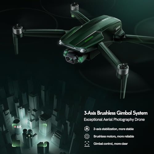 6K Drone with Camera for Adults, 3-Axis Gimbal, 70min Flight Time A6286