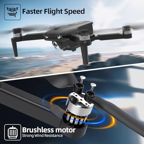 Drone with 4K Camera for Adults, Foldable FPV Quadcopter, 26 Mins Flight Time G1529