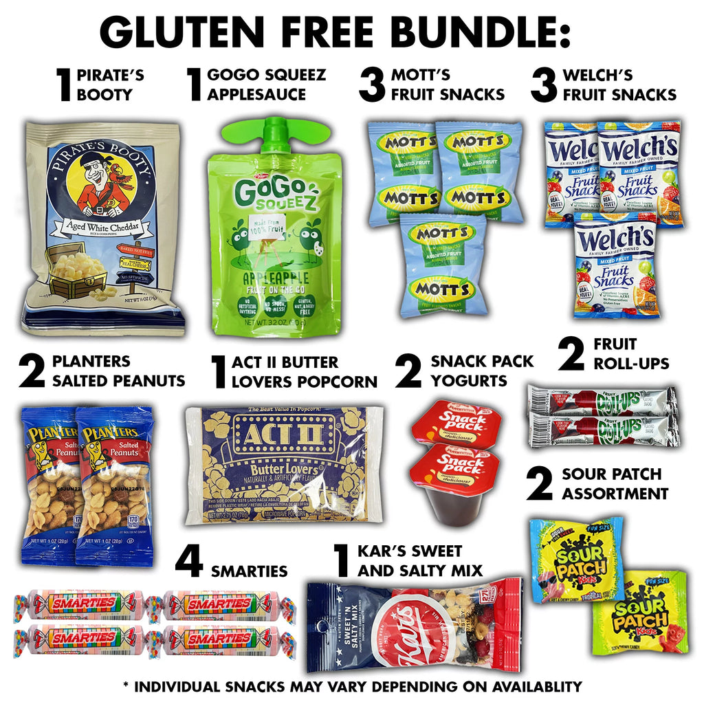 Gluten Free Snacks Care Package - 20 Variety Assortment B407