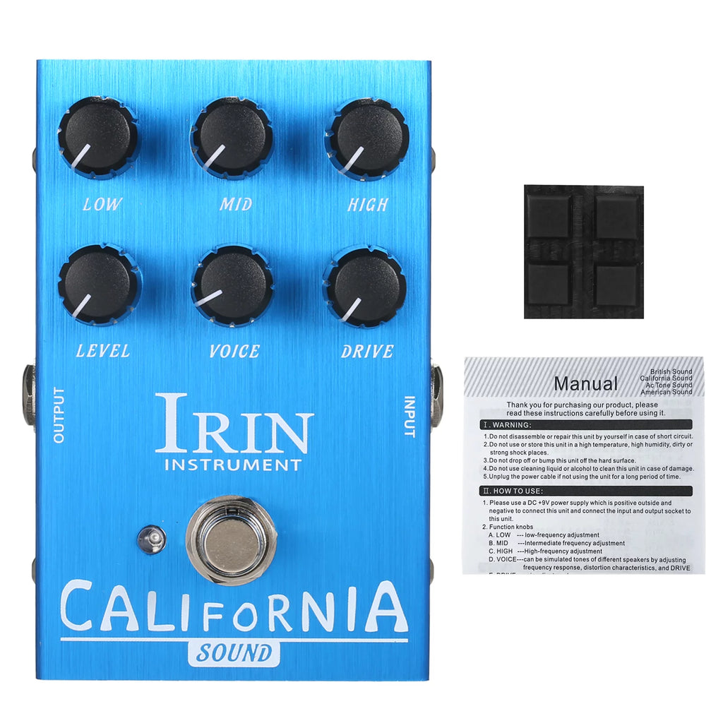 Guitar Effect Pedal with AC30 Speaker Simulation A29897