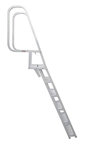 Deluxe Flip-Up Dock Ladder with Welded Step Assembly - 4-Step S78080