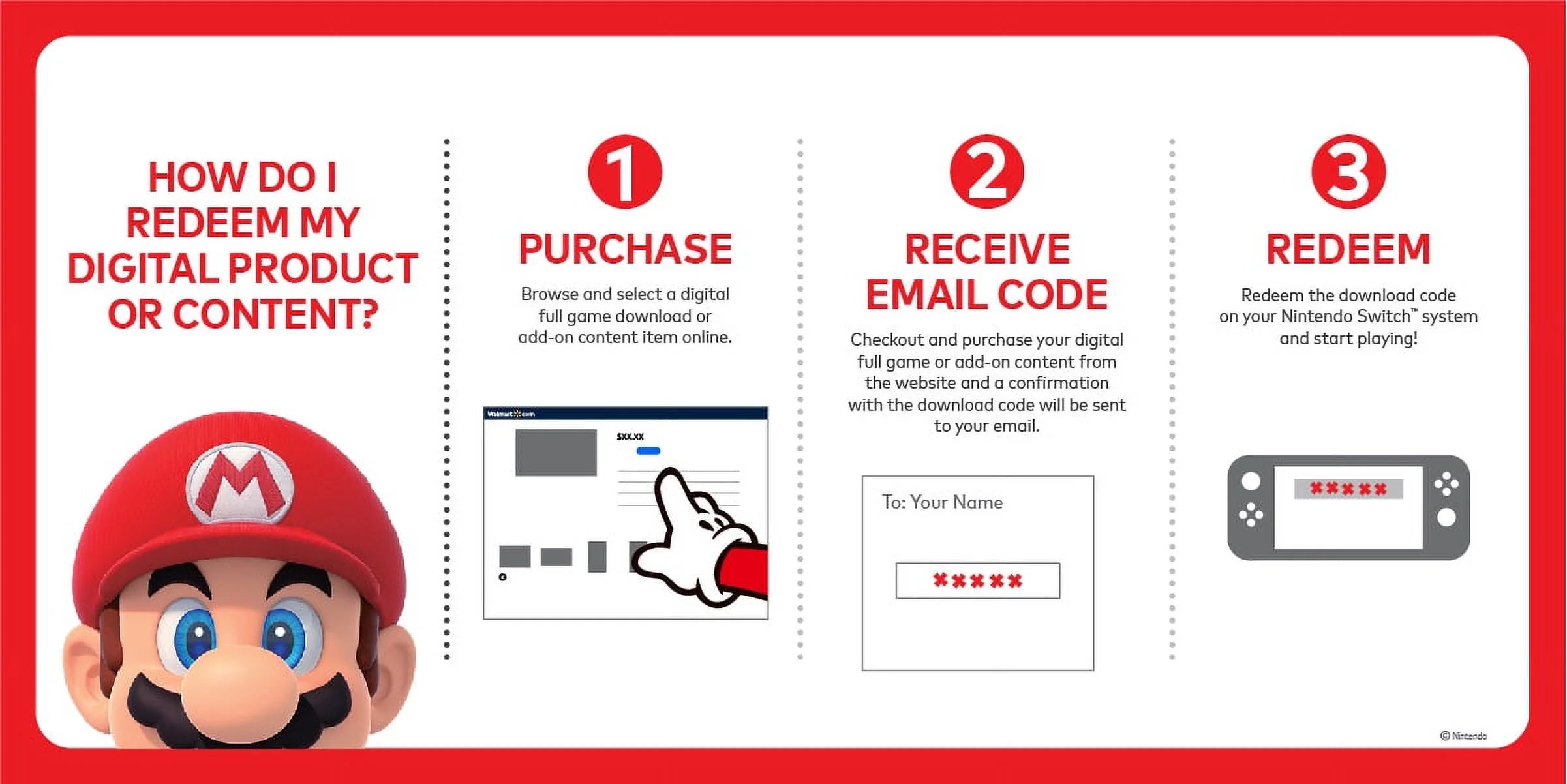 $20 Gift Card for Nintendo Switch [Digital] U2960