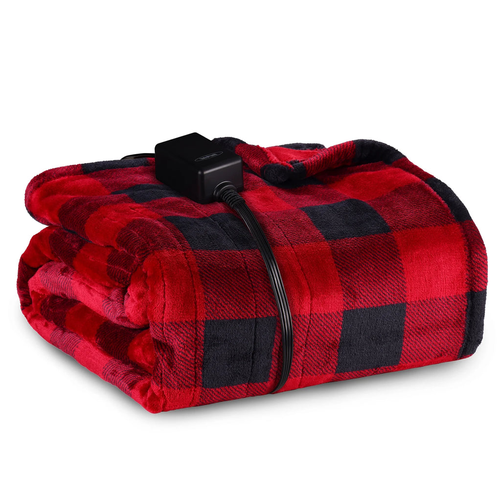 Heated Throw Blanket with Auto Shutoff, Machine Washable L812