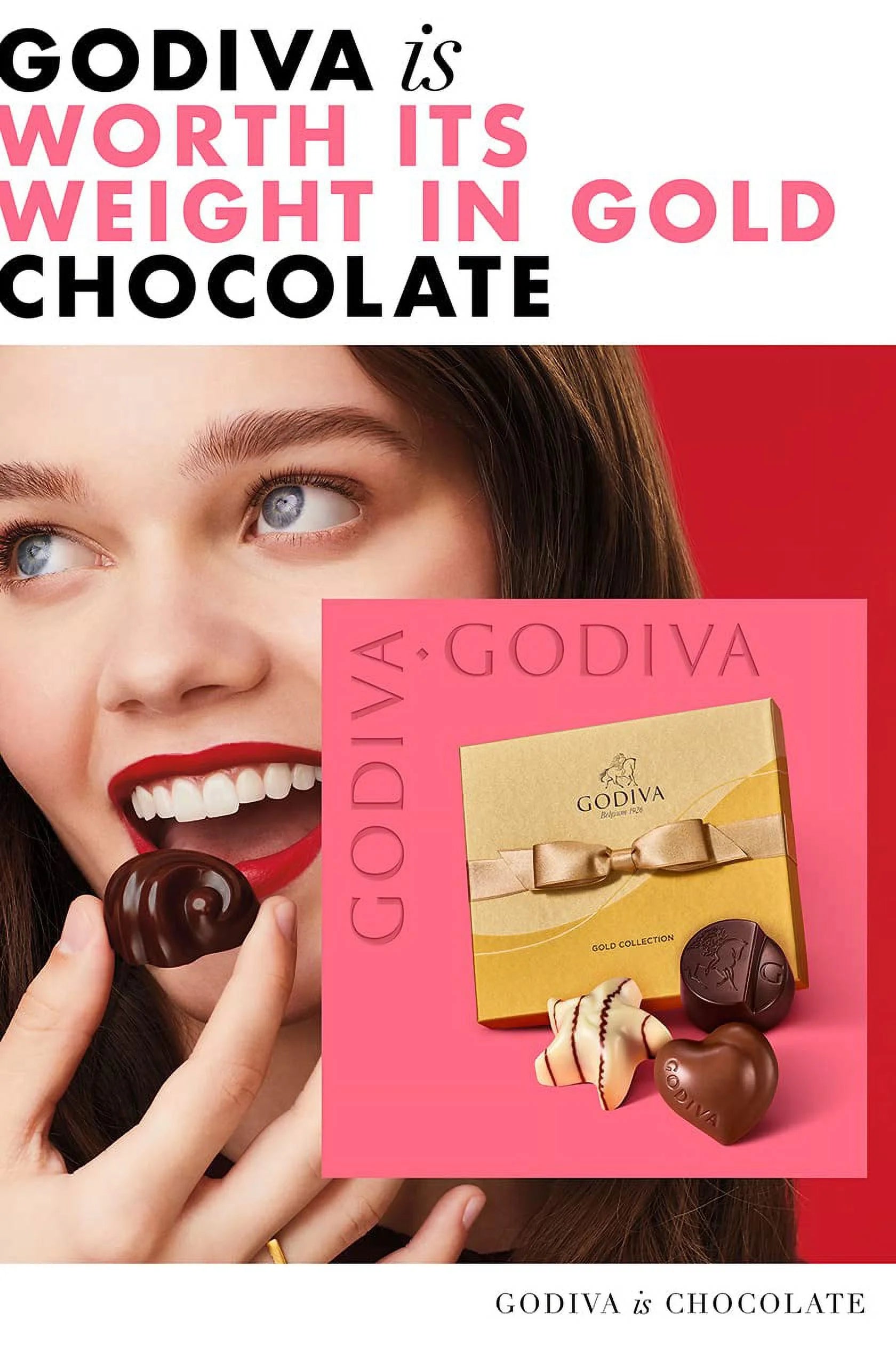 Chocolate Gold Gift Box, Assorted, 19 Pc. W542