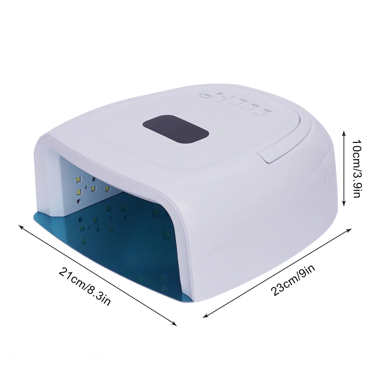 60W Cordless LED/UV Nail Lamp Dryer C4050