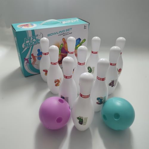 Bowling Set for Kids and Adults, Outdoor Party Game X271556