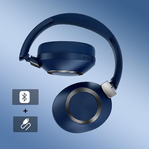 Wireless Over Ear Headphones with Active Noise Cancelling and Microphone Y560932