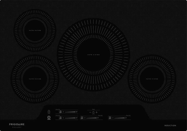 30 Inch Induction Cooktop with 4 Elements, Black E911246