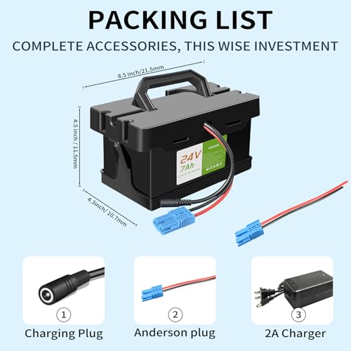 24V 12Ah Lithium Battery for Ride-On Cars & Toys G307345