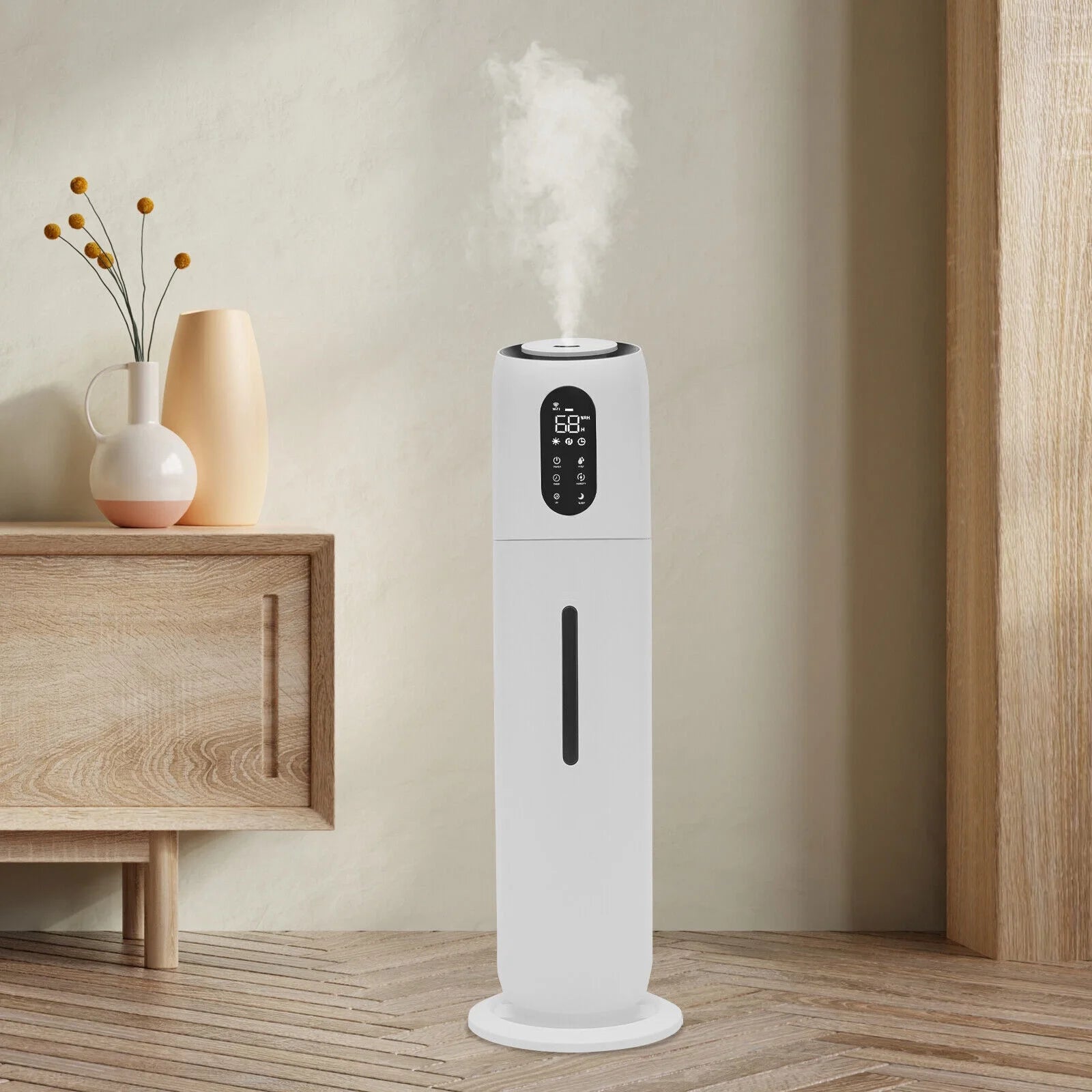 9L Large Room Ultrasonic Cool Mist Humidifier with Remote Control Q70300