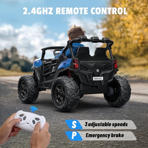 24V 2 Seater Ride on Car Truck, 4WD, Remote Control, Pink P334