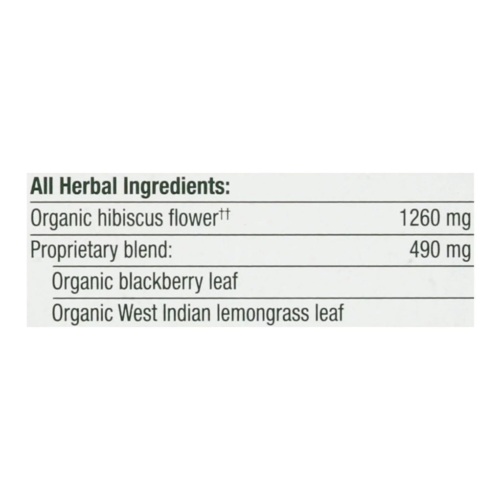 Organic Hibiscus Herbal Tea, 6-Pack G850