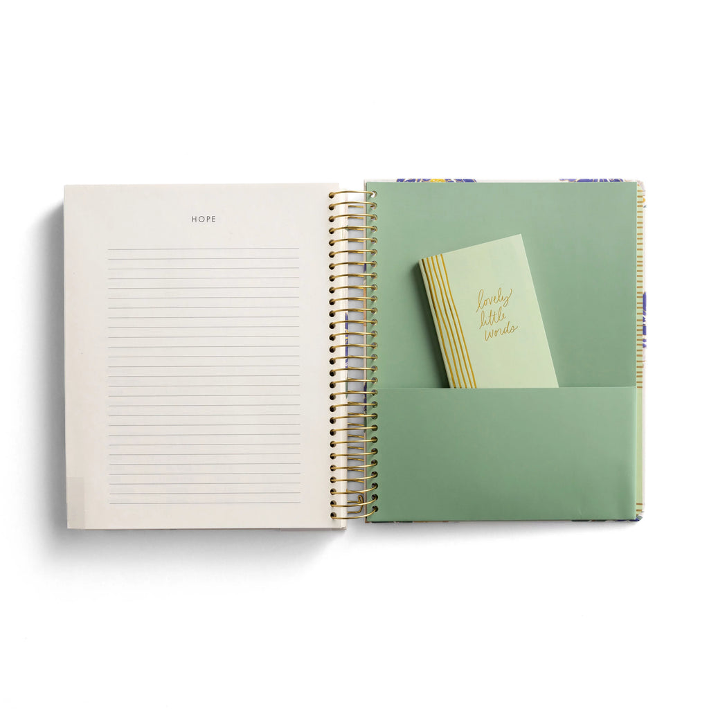 Floral Devotional Planner, 18 Month Spiral Bound G86205