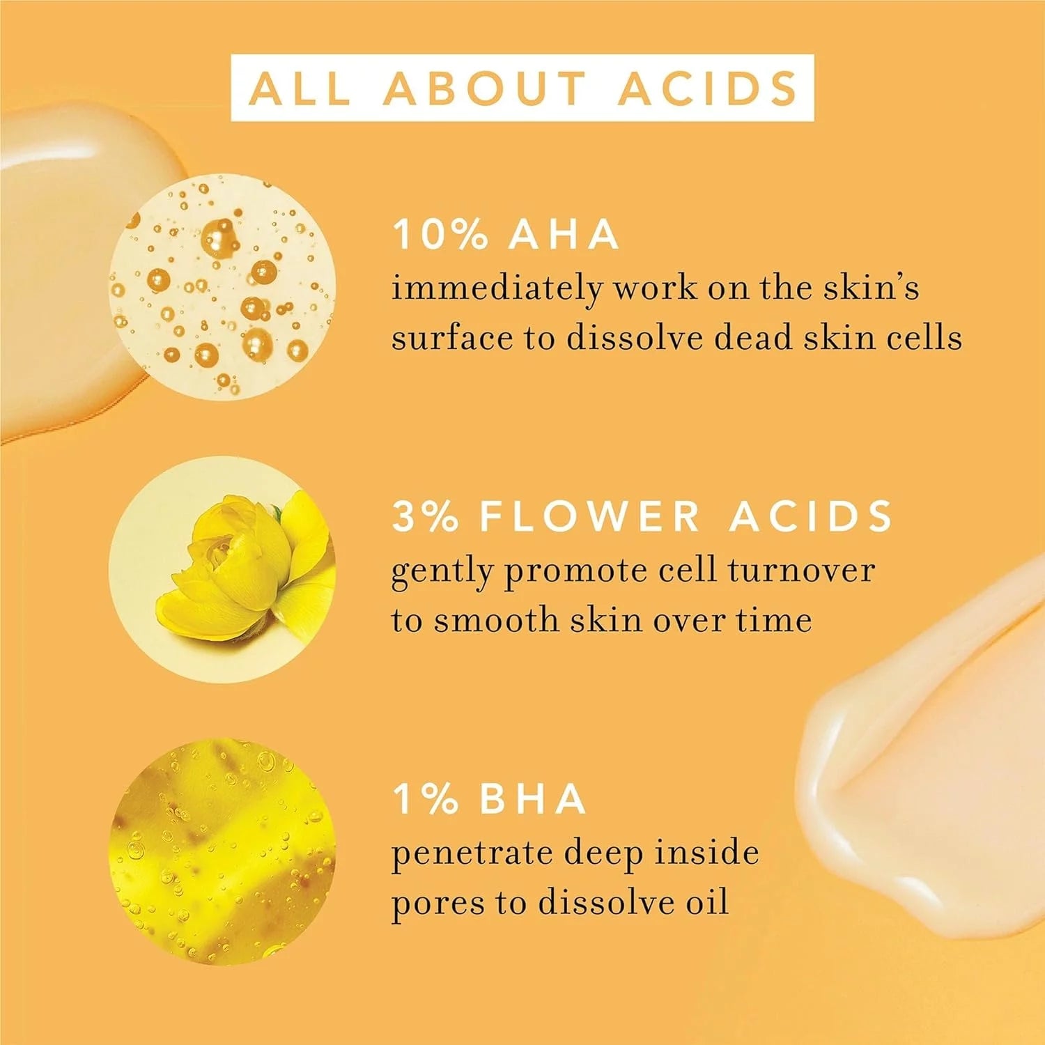 AHA Hydrating Night Serum with Hyaluronic Acid D7342