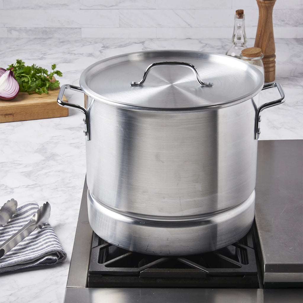 3 Piece 20Qt Aluminum Tamale Steamer Set O90820