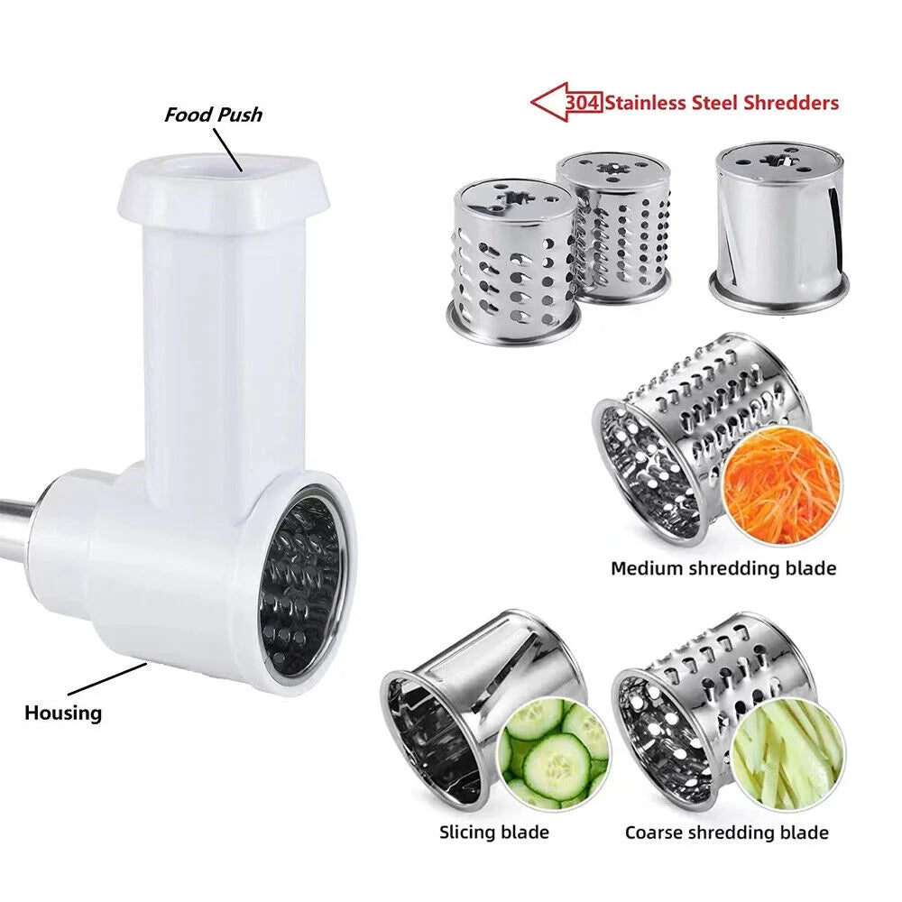 Fresh Prep Slicer/Shredder 3-in-1 Attachment for Stand Mixer S41974