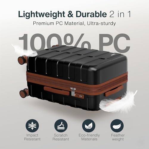 Luggage Set 3 Piece Hardside Expandable Lightweight with TSA Lock Spinner Wheels H69941