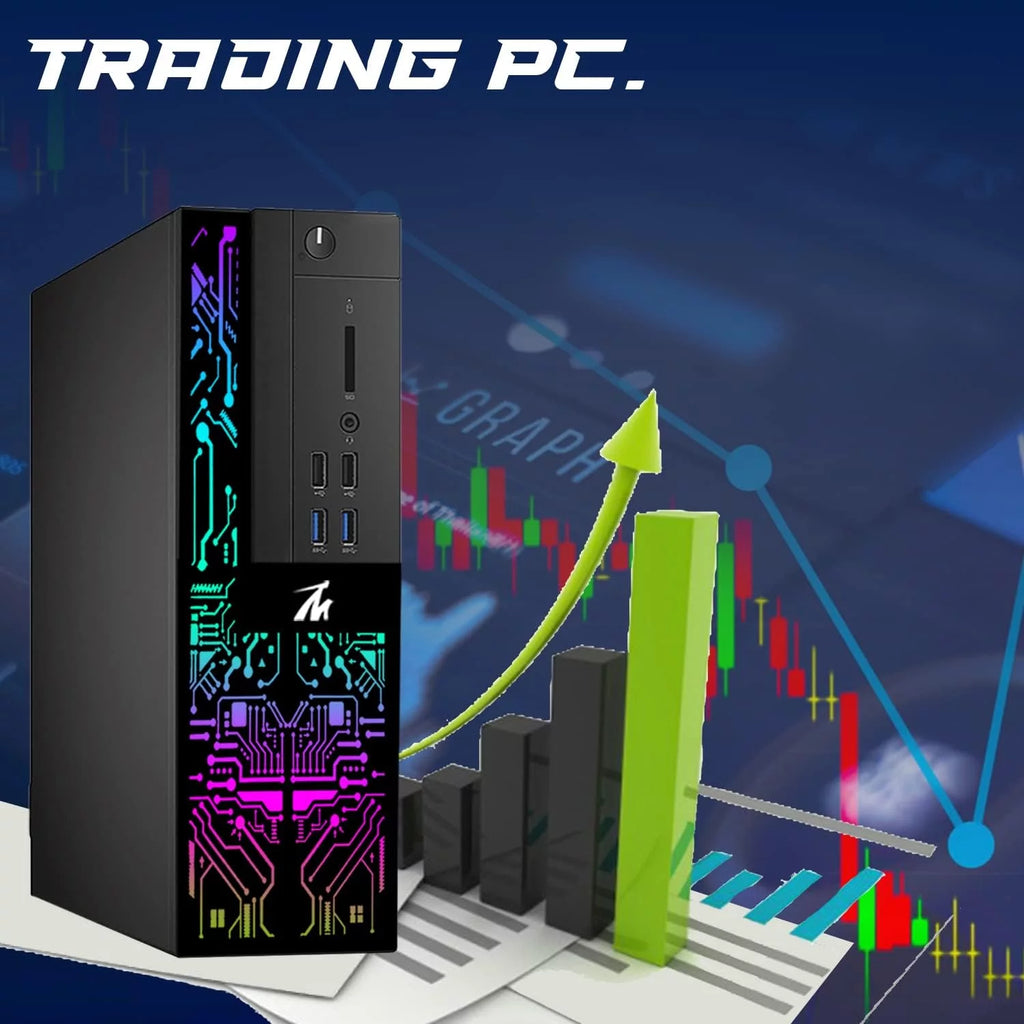Refurbished Desktop PC Intel Core i5, 16GB RAM, 120GB SSD, 2TB HDD, 27" LED Monitor, Win 10 Pro G6057