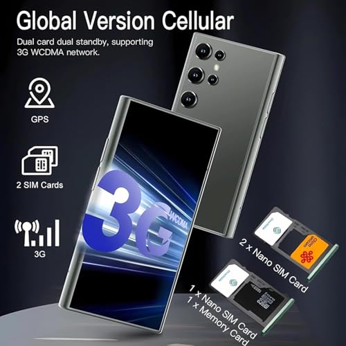 Mini Smartphone 3.0 Inch WiFi GPS Quad Core Android 8.1 Dual Sim HD Camera 2GB RAM 16GB ROM N523