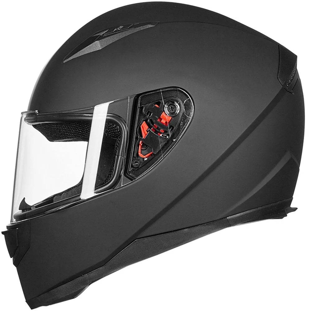 Motorcycle Full Face Helmet with Removable Neck Scarf Q394