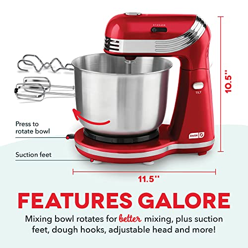 Stand Mixer with 3 Quart Stainless Steel Bowl, 6 Speeds H9467