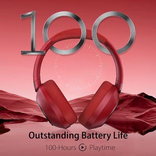 Wireless Over Ear Headphones with Active Noise Cancelling and Microphone Y560932