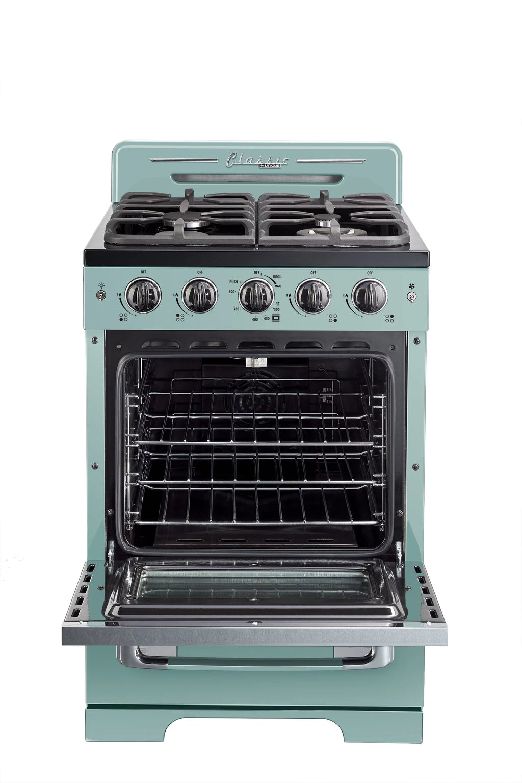 Retro 24" Freestanding Gas Range with Convection Oven Y2980