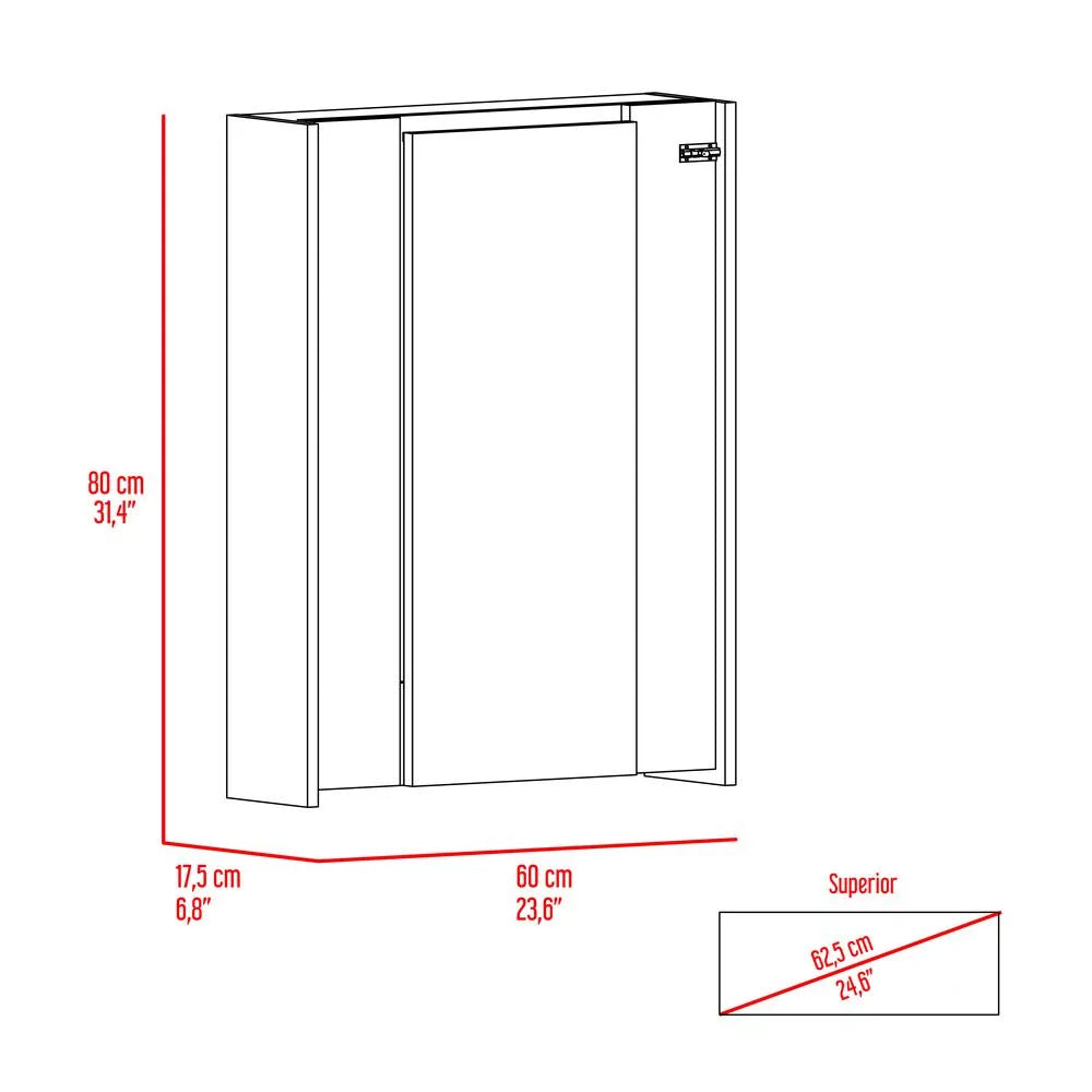 Foldable Wall Desk Table, White Y6617