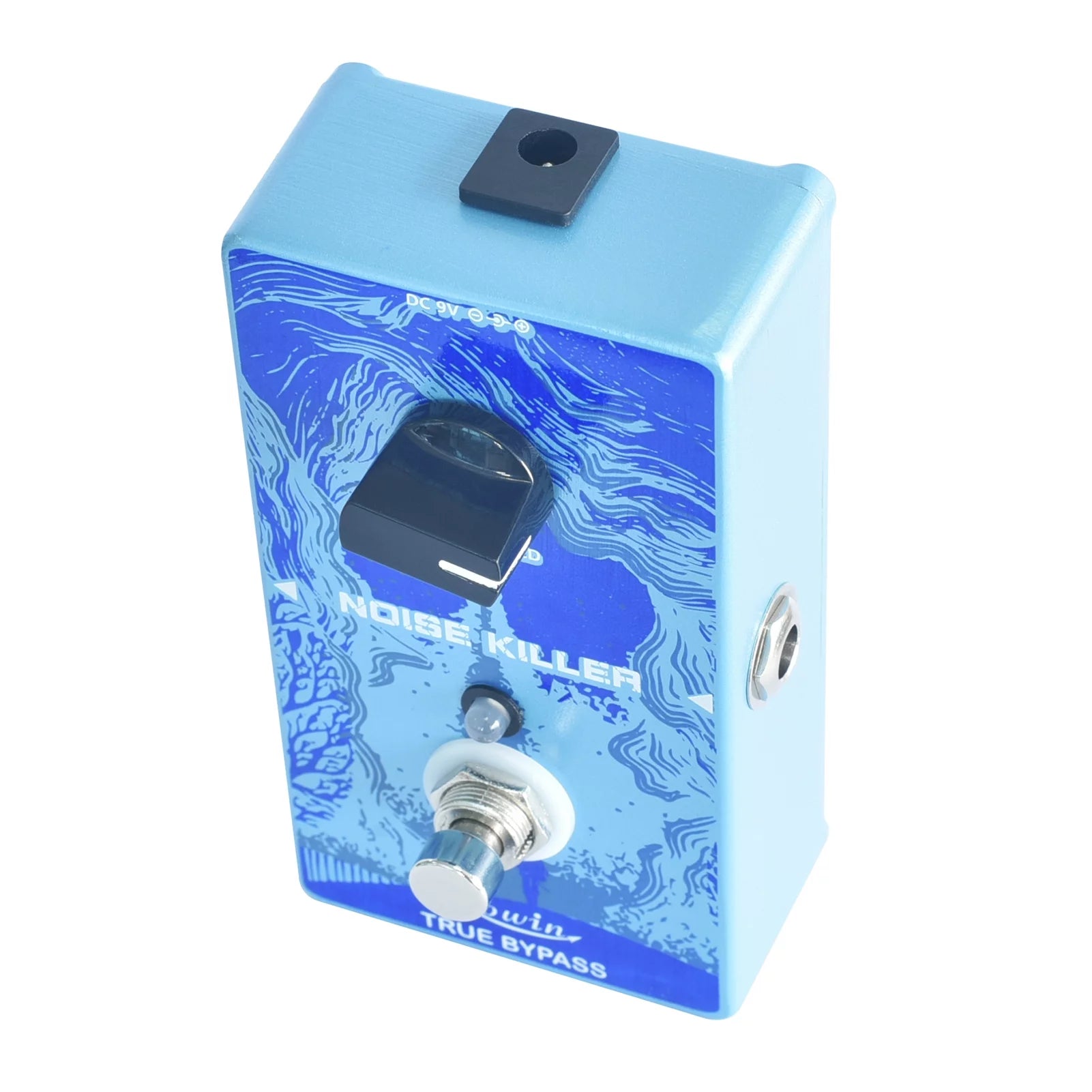 降噪效果器 蓝色 带阈值控制旋钮 K148