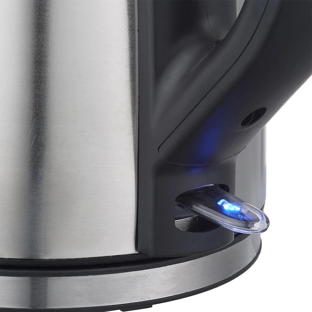 Stainless Steel Electric Tea Kettle with Boil-Dry Protection W266177