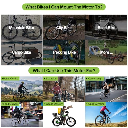 Mid Drive Ebike Conversion Kit with LCD Display I262091