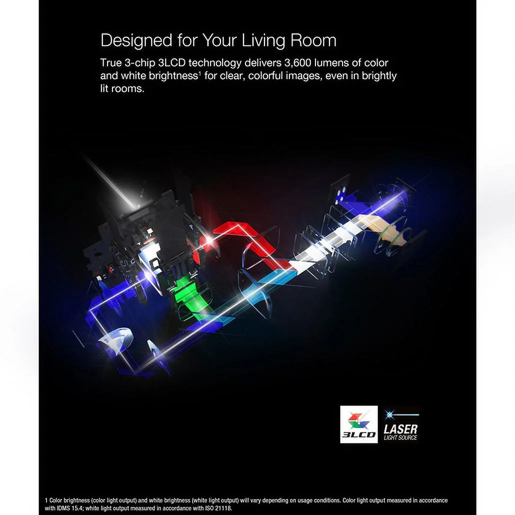 Smart Streaming Laser Projector - Black A866044