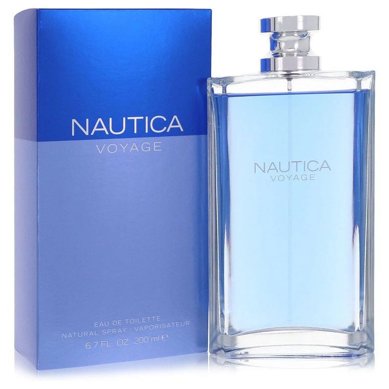 ( 2 Pack ) of Nautica Voyage by Nautica Eau De Toilette Spray 6.7 oz For Men