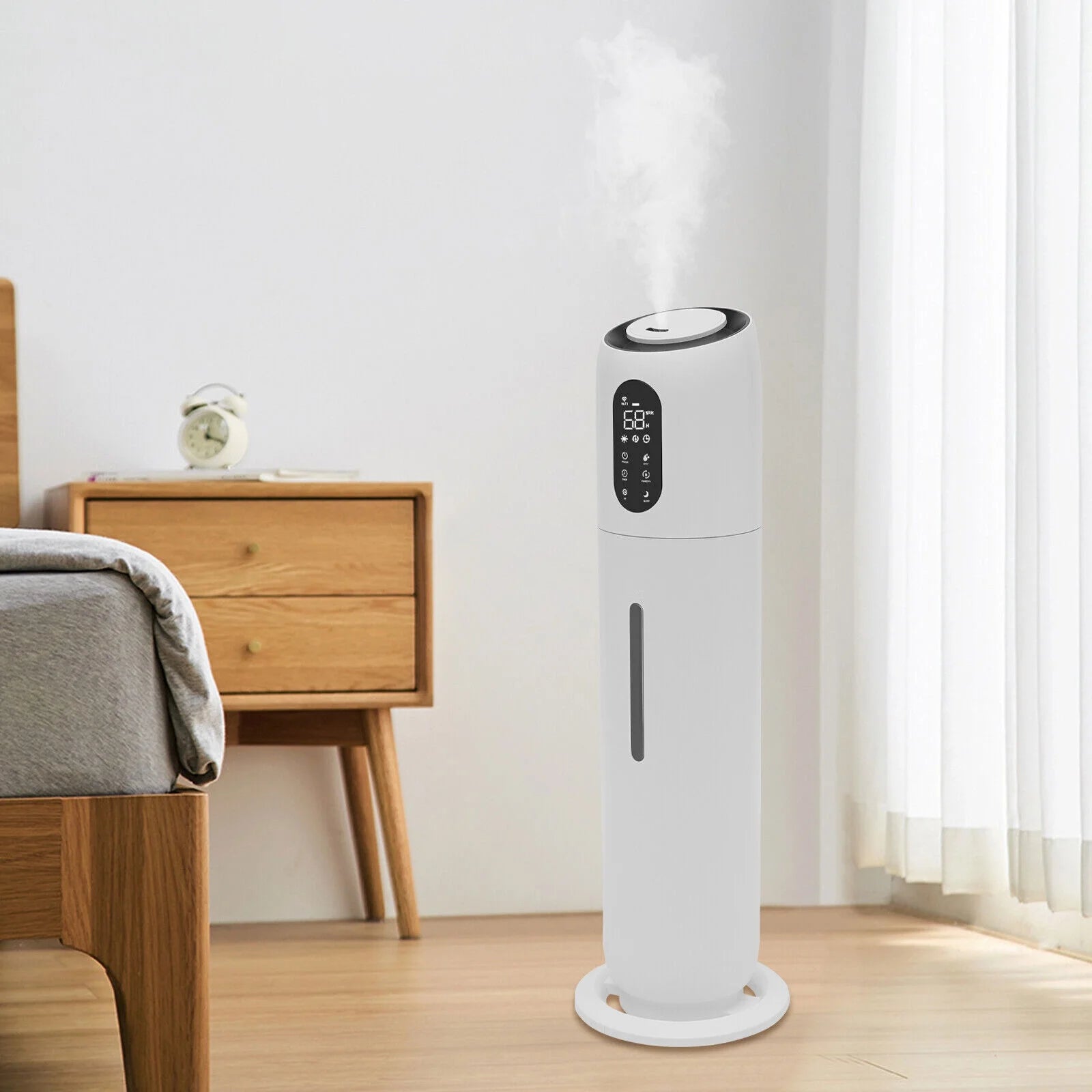 9L Large Room Ultrasonic Cool Mist Humidifier with Remote Control Q70300