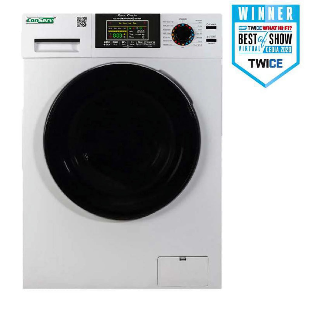 Compact 18 lbs Combo Washer Dryer 1400 RPM White R775822