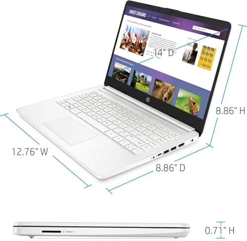 14 Ultrabook Intel 4-Core CPU 32GB RAM 1.6TB Storage Win11 Pro Silver G8424