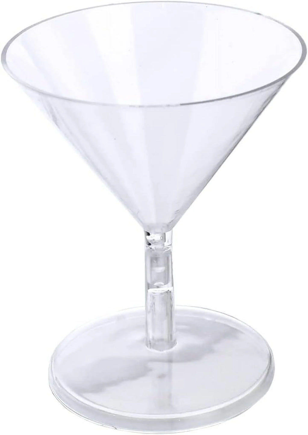 Plastic Martini Glasses, 3.5-Inch, 12-Count O4489