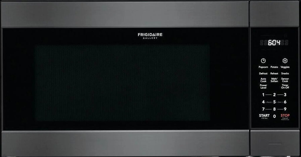 Frigidaire FGMO226NUD 25 Gallery Series Built-in Microwave with 2.2 cu. ft. Capacity Sensor Cooking One-Touch Options and Effortless Reheat in Black Stainless Steel