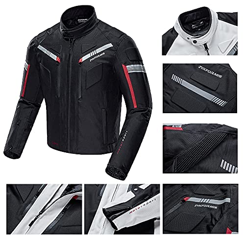 Waterproof Motorcycle Jacket with Armour for Men V4820